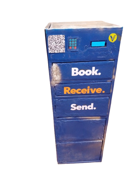 The V-Box smart locker unit